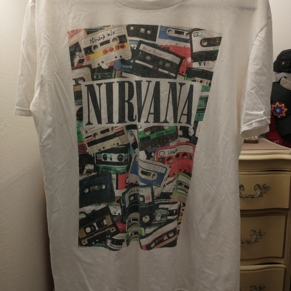 Vintage Nirvana Band Tee Shirt